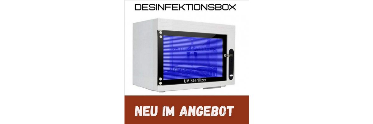 Desinfektionsbox für Ihr Geschäft - 