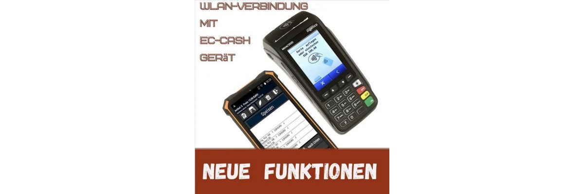 WLAN-Verbindung mit EC-Cash Gerät - 