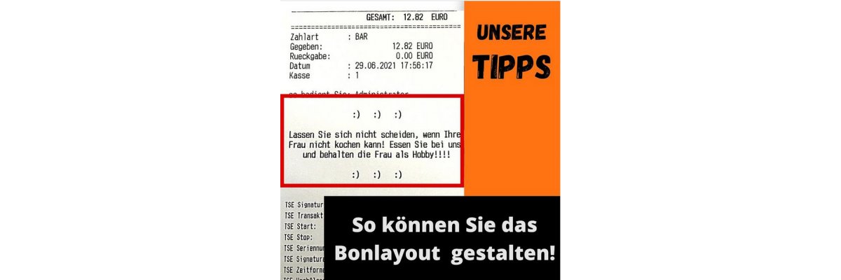 Sieht Ihr Kassenbon interessant aus? - 
