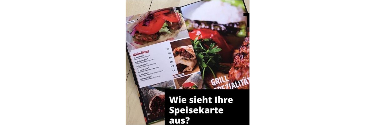 Wie sieht Ihre Speisekarte aus? - 
