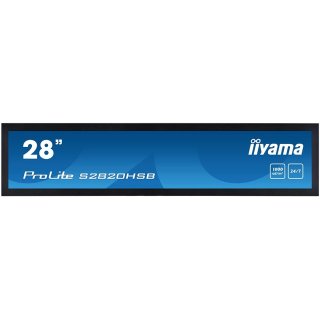 28 IPS LED Digital Signage Stretch-Display (71,2cm) 1920x360 16:3 Format, ProLite S2820HSB-B1