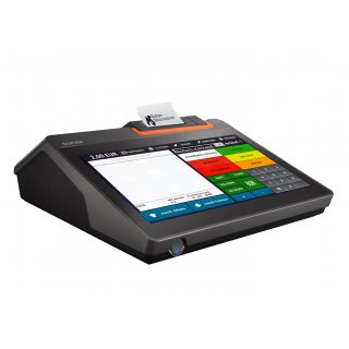 GASTRO BASIC - MINI-Kassensystem für GASTRONOMIE: 10" All-in-One Touschscreen Terminal mit Bondrucker