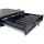 Kassenlade iQCash410MBx mit Münzbrett, 4xSchrägscheinfächern und 2xScheinfächer mit mit Metallklammern RJ-11 41x41x10cm