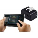 Mobile Kasse: 8" Kassenterminal (Handheld), Bondrucker
