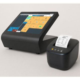 12" Kassensystem BlitzKasse LITE: Kasenterminal, Bondrucker, Blitzkasse Kassensoftware ohne Abo
