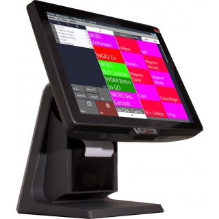 15" All-in-One Kassensystem BlitzKasse MAX: 15" Touchscreen, int. Bondrucker, Blitzkasse Lizenz ohne Abo