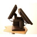 15" Kasse mit Multimedia Kundenanzeige mit Werbung-Funktion, Bondrucker, Blitzkasse Lizenz ohne ABO