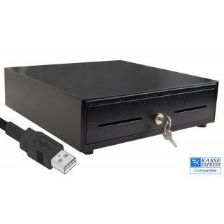 USB Kassenlade iQCash330USB mit Untertischhalterung