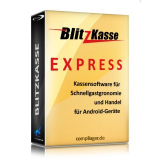 ANDROID Kassensoftware BlitzKasse Express fr Einzelhandel