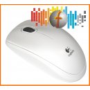 Maus Logitech B100 weiss USB