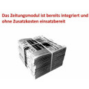 10" HANDEL BASIC All-in-One MINI Kasse mit Bondrucker und Kundenanzeige für Einzelhandel und Lieferservice: Touchscreen, Bondrucker, Kundenanzeige