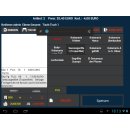 10" HANDEL BASIC All-in-One MINI Kasse mit Bondrucker und Kundenanzeige für Einzelhandel und Lieferservice: Touchscreen, Bondrucker, Kundenanzeige